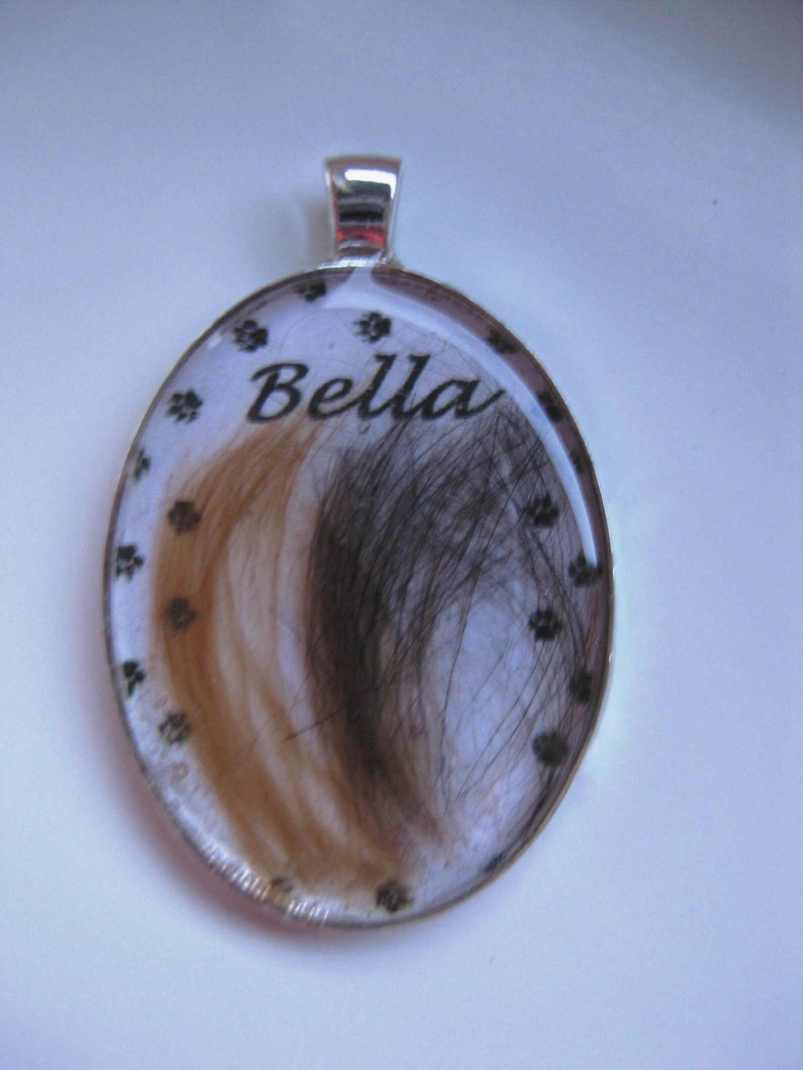 Pet Keepsake Keychain Memorial Hair Fur Bespoke Design Etsy