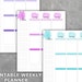 Weekly Planner Printable Erin Condren Style Undated Sunday Start- Week ...