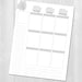 Weekly Planner Printable Erin Condren Style Undated Monday Start- Week ...