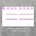 Weekly Planner Printable Erin Condren Style Undated Monday Start- Week ...