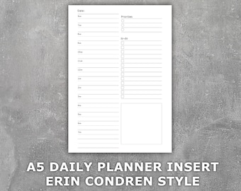 Printable Yearly Budget Kit Erin Condren Colors 7x9 Size - Etsy