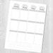 Weekly Planner Printable Erin Condren Style Undated Sunday Start - Week ...