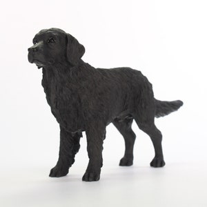 Flat Coated Retriever Figurine