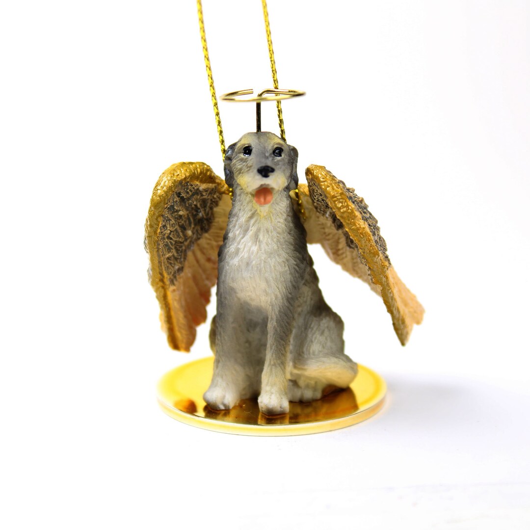 Irish Wolfhound Collectable Hanging Christmas Ornaments Etsy