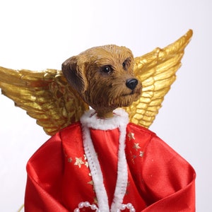 Norfolk Terrier CHRISTMAS Tree Toppers and Shelf Decor