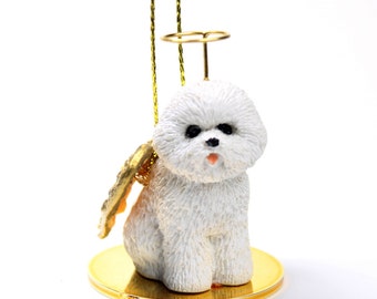 Bichon Frise Collectable Hanging Christmas Ornaments