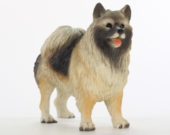 Keeshond Figurine