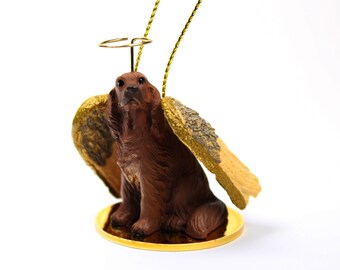 Irish Setter Collectable Hanging Christmas Ornaments