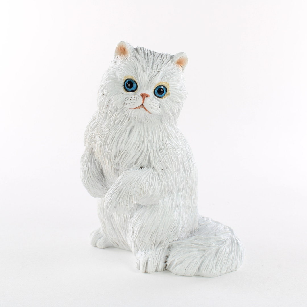 Persian Cat Figurines Etsy
