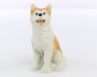 Colección Tiny One de husky siberiano rojo y blanco con ojos azules