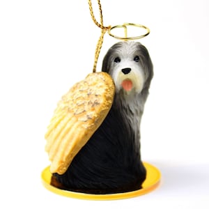 Bearded Collie Collectable Hanging Christmas Ornaments