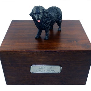 Newfoundland Beautiful Paulownia Large Personalized Wooden Pet Urns