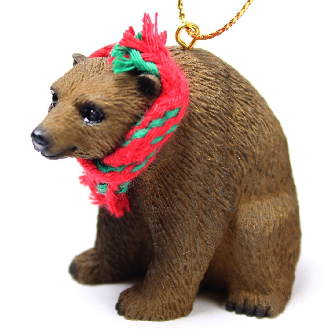 Brown Bear Collectable Hanging Christmas Ornaments Etsy brown-bear-collectable-hanging-christmas-ornaments-etsy