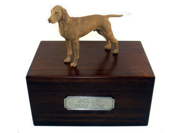 Vizsla Beautiful Paulownia Medium Wooden Pet Urns Etsy