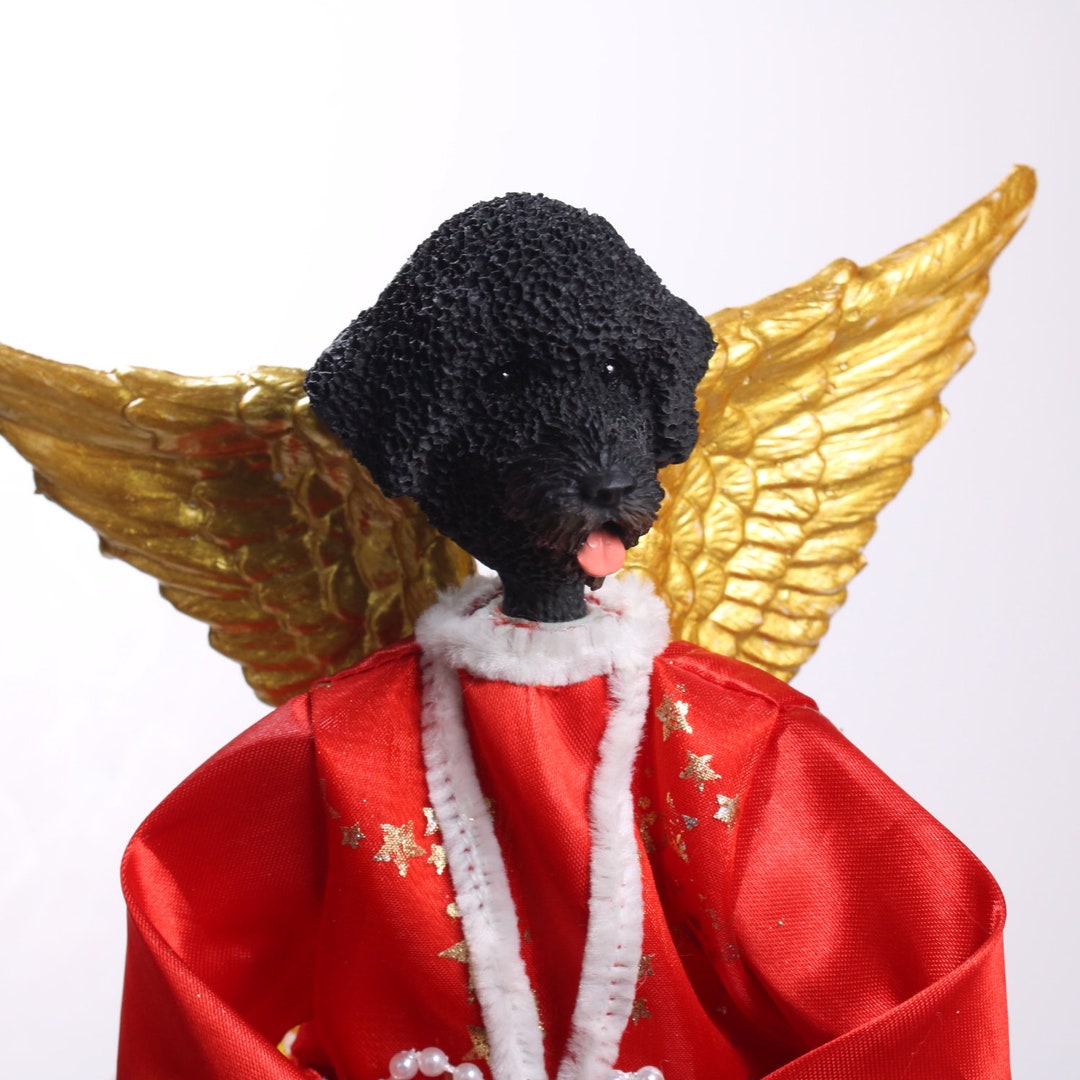 Portuguese Water Dog CHRISTMAS Tree Toppers and Shelf Decor - Etsy