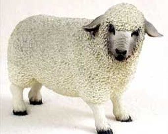 White Sheep Standard Figurine