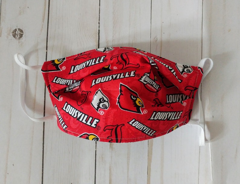 University of Louisville Cardinals / UL Adult Face Mask 3 | Etsy