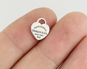 Mini Heart Tag Pendant 