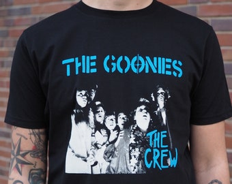 Goonies / The Crew Youth Crew rip off 7 Seconds - Organic Cotton T-Shirt - cult movies, 80s, movie t shirt