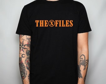 The X-Files Inspired Organic Cotton T-Shirt with UFO Print - We Are Not in this Alone - Youth of Today Straight Edge Merch