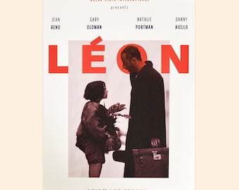 Léon - Alternative Movie Poster - Fan Art A4 Print
