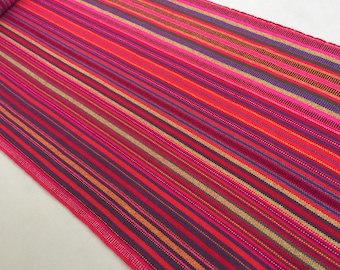 SALDI 2,90 M. Tessuto batik vintage in cotone Hmong, runner da tavolo, tessuti decorati con ricami della tribù delle colline Hmong dalla Thailandia (K7)