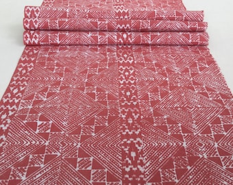 Sale !!!!! Hmong cotton,vintage Batik fabric textiles, table runner,fabric textiles decorated embroidery Hmong hill tribe From Thailand(C3)