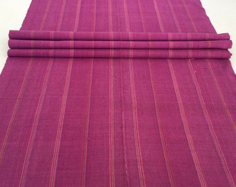 2 Meters Long Blue Vintage Hmong hemp Fabric ,Batik fabric textiles, Handwoven Hmong hemp fabric form Thailand(WE6)