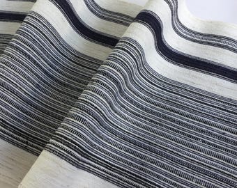Sale!! 2.85 Meters long Natural Hmong hemp fabric,vintage  hemp hand dyed Hmong hill tribe -Bed runner,Table runner from Thailand (JU16)