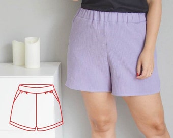 Heinz Basic Shorts Women's Short Pants Gr. 34-50 / sewing pattern / ebook + instructions / PDF / sewing / confetti patterns / sew