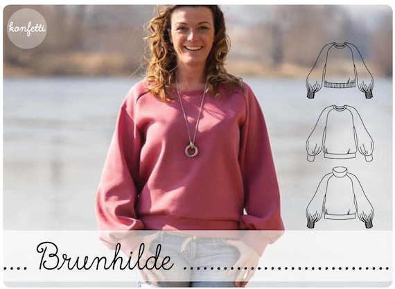 Brunhilde - Sweater With Statement Sleeves, Women's Size. 34 Brunhilde - Sweater With Statement Sleeves, Women's Size. 34