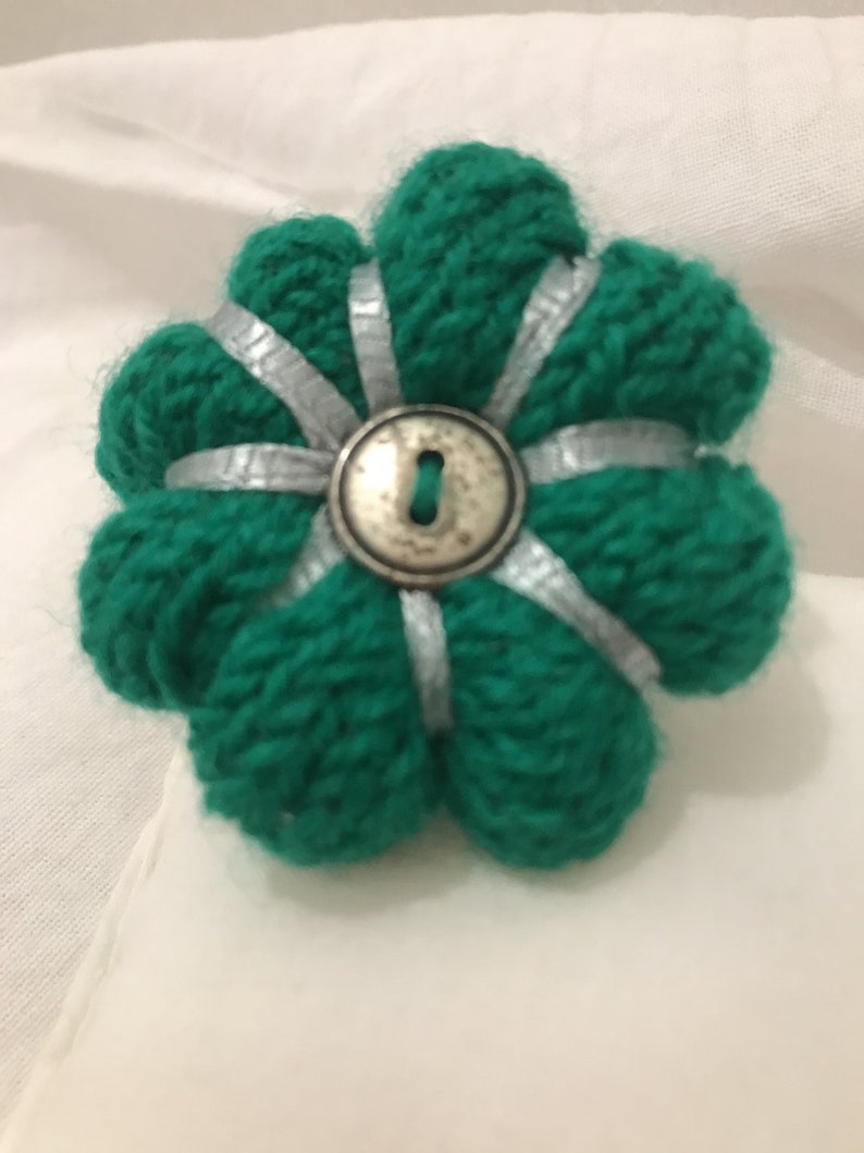 winter 2021 accessory jersey knitted wool ring green knitted wool adjustable ring wool ring