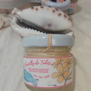 Chantilly de TAHITI Cream balm for radiant skin, Nourishing, with the delicious scent of Monoï flowers