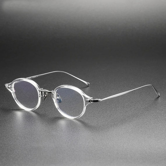 Retro Japanese style Lightweight Titanium Glasses 