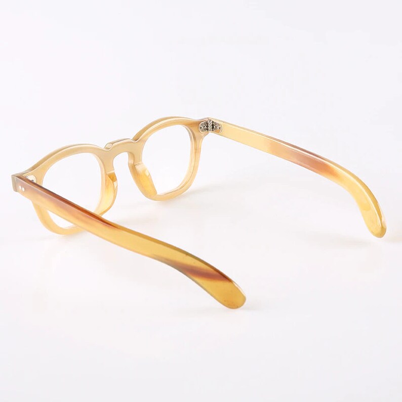 Handmade Natural Bull Horn Glasses Frames - Caramel Vintage Style - Etsy