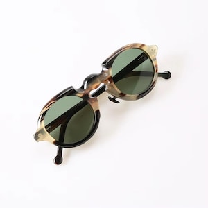Genuine Natural Horn Handmade Thick Round Extravagant  Vintage Glasses Frames  - Men - Women - 100% Genuine Horn