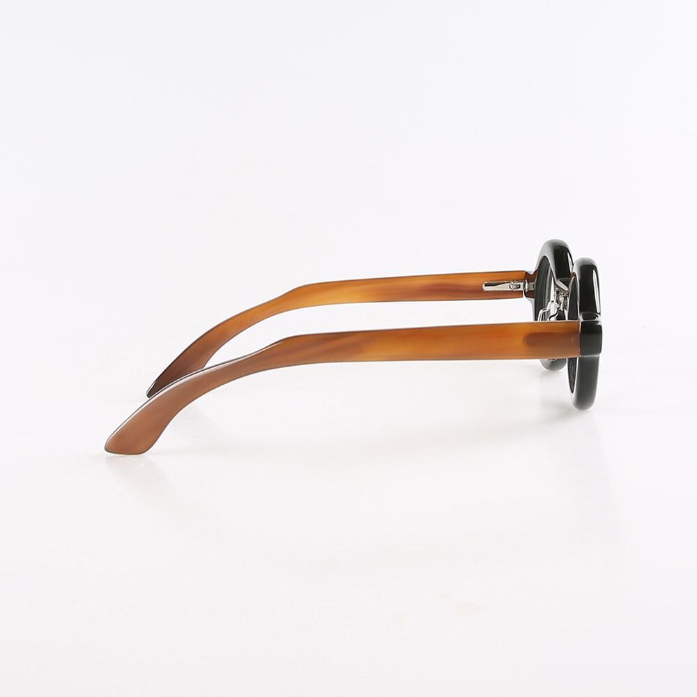 Occhiali da sole rotondi in stile hippie vintage - Johnny - Italia