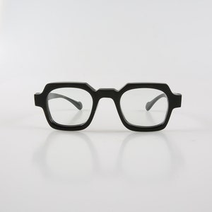 Montures de lunettes de style rétro faites main en corne de buffle naturelle véritable - Hommes - Femmes - 100 % corne de taureau véritable
