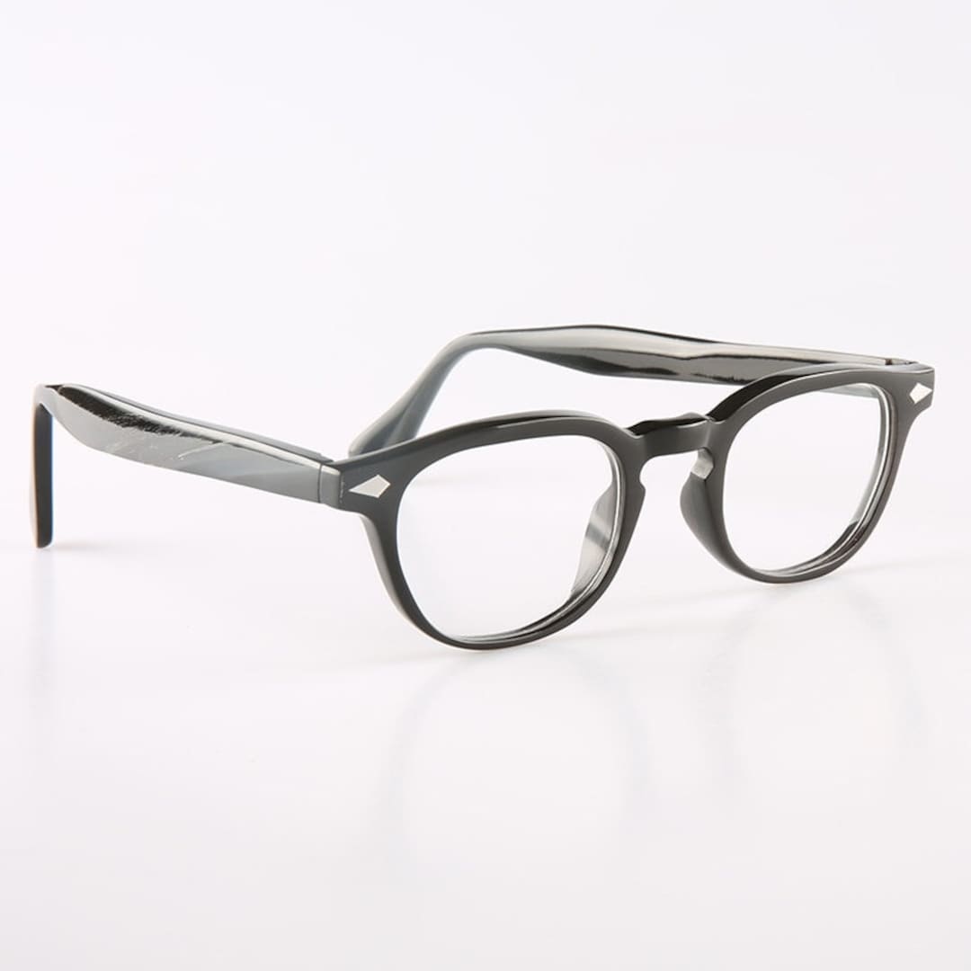 Handmade Bull Horn Glasses Frames: Piano Black Wayfarer Style - Etsy