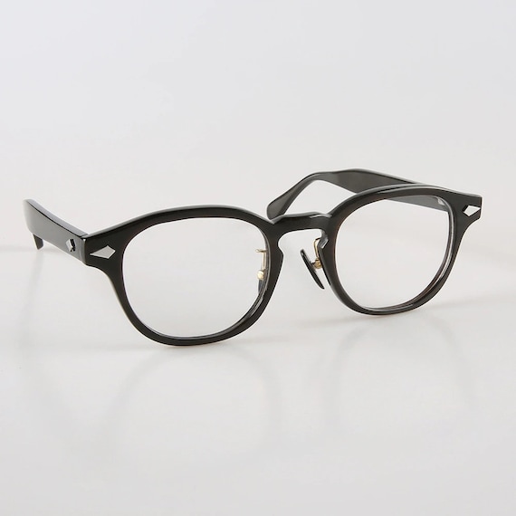 Handmade Buffalo Horn Glasses Frames: Classic Style Diamond Rivets