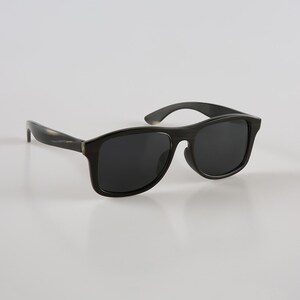 Montures de lunettes faites main en corne naturelle véritable - Marron foncé - Hommes - Femmes - 100 % corne de taureau véritable