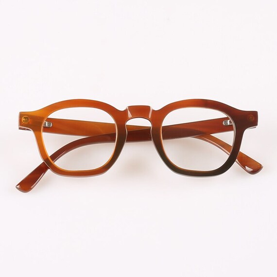 Genuine Natural Horn Handmade Woody Allen Style Glasses Frames