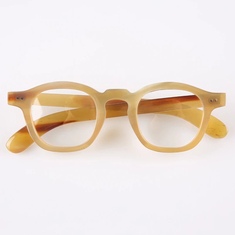Handmade Natural Bull Horn Glasses Frames - Caramel Vintage Style - Etsy