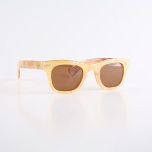 Corne naturelle véritable fait main rivets diamantés rétro montures de lunettes en corne de buffle - hommes - femmes - 100 % corne véritable