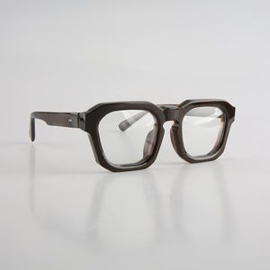 Genuine Natural Horn Handmade Large Oversize Thick Buffalo Horn Glasses Frames  - Men - Women - 100% Genuine Horn