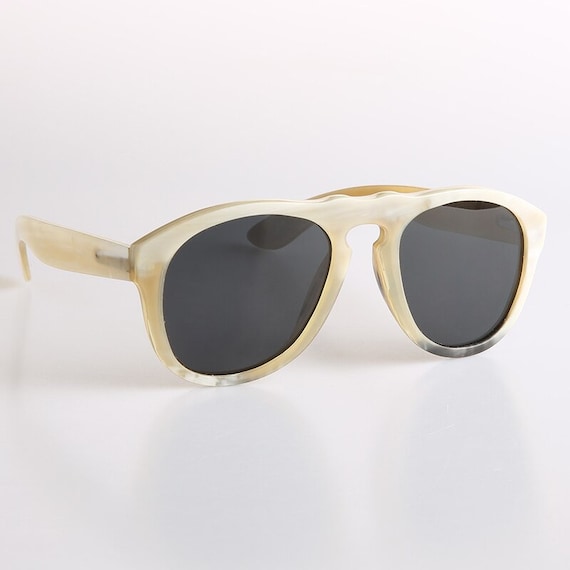 Genuine Natural Horn Handmade Persol style Vintag… - image 1