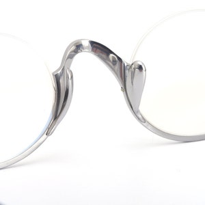 Vintage japanischer Stil kleine runde ovale leichte Titanium und Acetat Brillengestelle Brillen mit Stärke Unisex Brillen Retro Bild 8