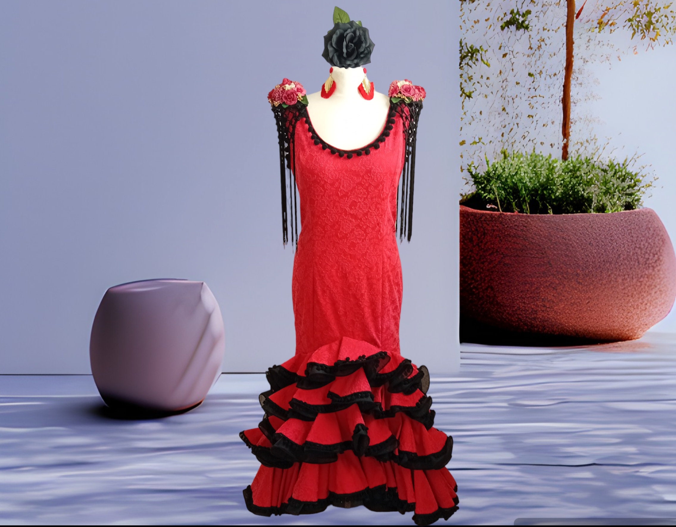 Flamenco gown cheap