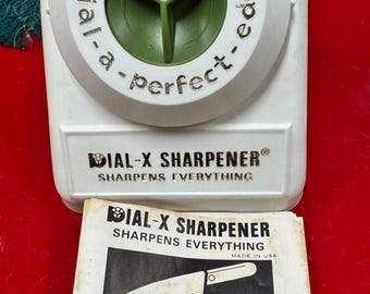 Vintage Dial x Sharpener Scissors Knives 1970s