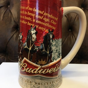 Budweiser Holiday Stein Sights Of The Season 2013